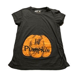 Crazy Dogs TShirts Halloween/Fall Maternity Shirt size M